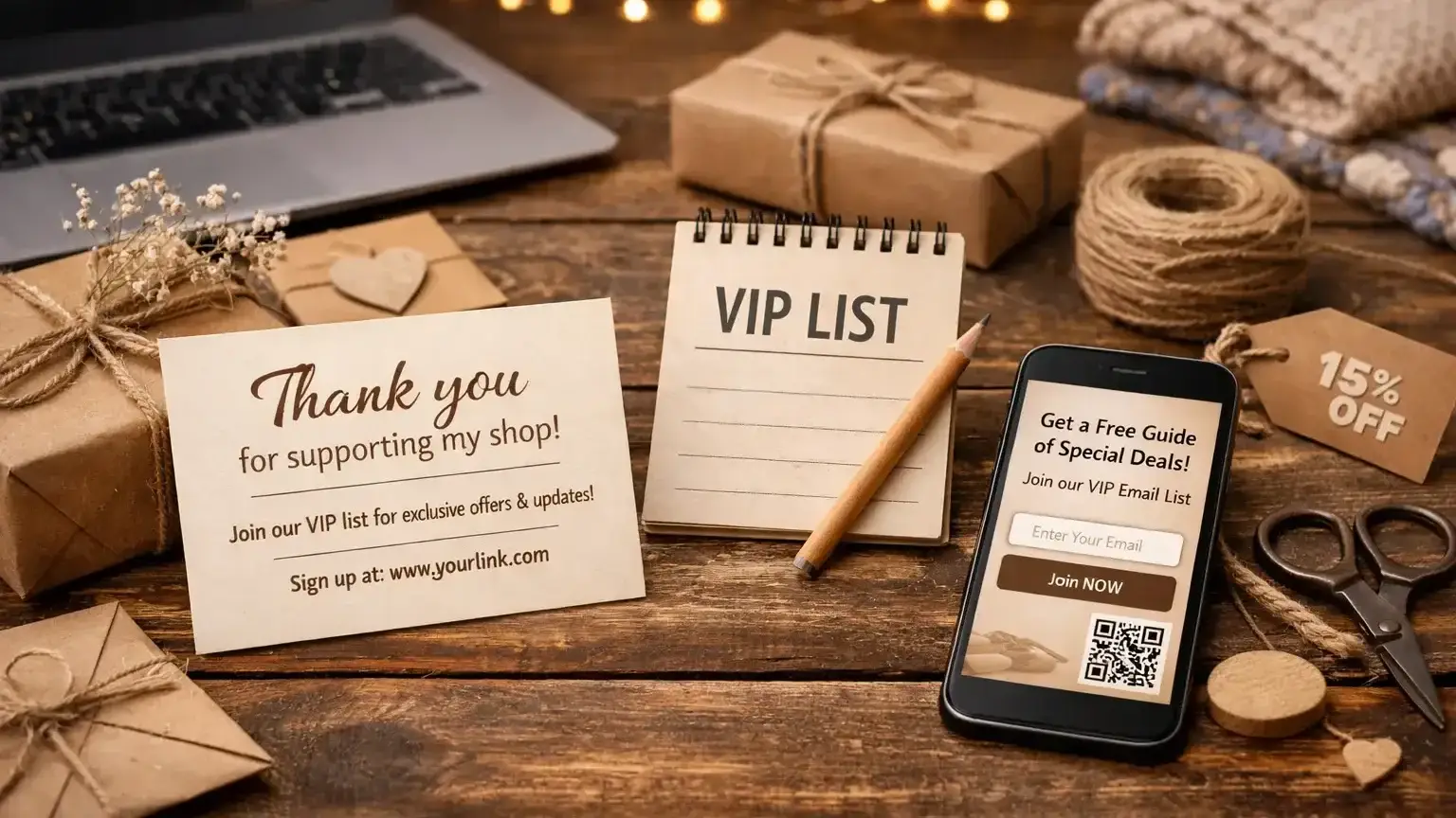 Email signups on Etsy and eBay Crafting a VIP shopping experience